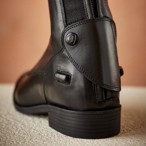 close up on ariat tall boot